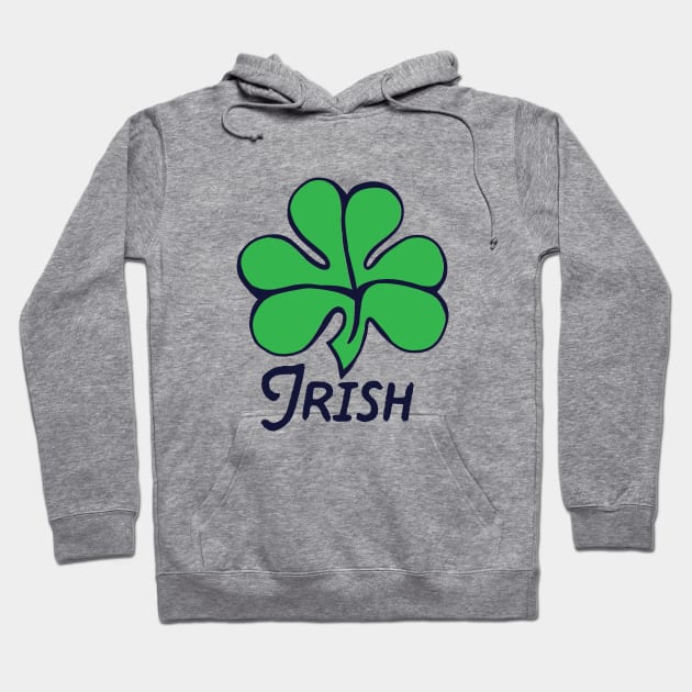 Irish Shamrock Hoodie by bubbsnugg